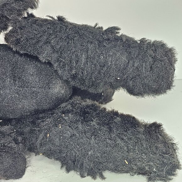 Vintage Articulated Snobby Black Poodle 14" Tall AS IS READ Steiff Hermann - Picture 12 of 12